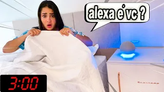 ALGO ESTRANHO ACONTECEU COM A ALEXA AS 3:00 HORAS DA MANHÃ !!!