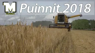 Voitto Ohran puinti 8.8.2018 - Hyvät Stereo äänet! - Puinnit 2018