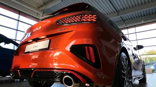 Nowa Kia CEED GT - dźwięk wydechu / New Kia CEED GT exhaust sound facelifting