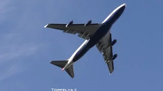 Boeing 747-400 British Airways takeoff London Heathrow Airport