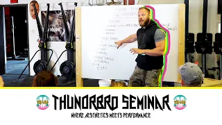 Thundrbro Seminar | Dave talks about Where Aesthetics Meets Performance