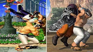 Evolution of Goro Daimon - Jigoku Gokuraku Otoshi Move In KOF Series [1994 - 2022]