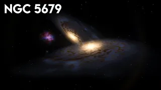 Flight through interstellar space | 8 hours | Screensaver, Relaxation, Sleep | NGC 5679