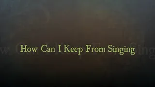How can I keep from singing Chris Tomlin song