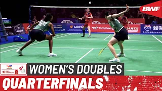 BWF World Championships 2023 | Tan/Muralitharan (MAS) [10] vs. Zhang/Zheng (CHN) [6] | QF