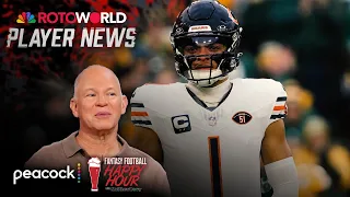 Steelers take two quarterback swings with Fields, Wilson | Fantasy Football Happy Hour | NFL on NBC