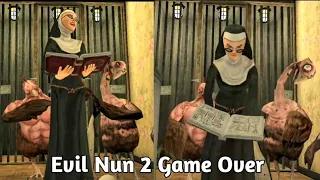 Evil Nun 2 Gameplay and Game Over Scene | Evil Nun 2 Game Over Scene