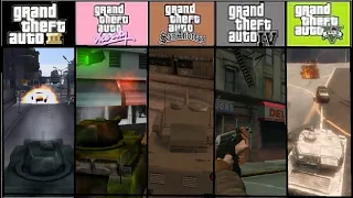 Evolution of Tank In Gta Games