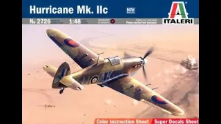 Italeri : Hawker Hurricane Mk.IIc : 1/48 Scale Model : In Box Review