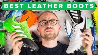 TOP 5 LEATHER FOOTBALL BOOTS - Which is best?