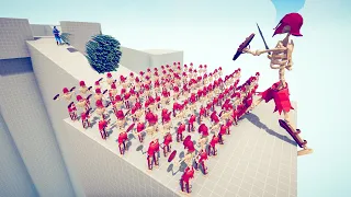 100x SKELETON WARRIOR + GIANT vs EVERY GOD   Totally Accurate Battle Simulator TABS