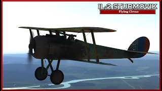 Nieuport 28 Over There E1 IL-2 Sturmovik Flying Circus PWCG