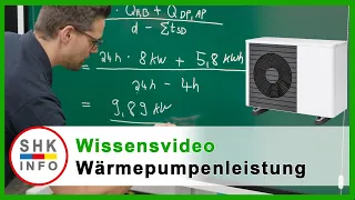 Leistung der Wärmepumpe einfach berechnen