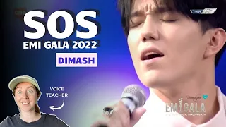 Voice Teacher Reacts to SOS by Dimash EMI Gala 2022