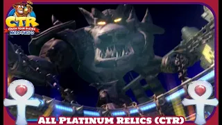 Crash Team Racing Nitro-Fueled - All Platinum Relics (CTR Tracks)