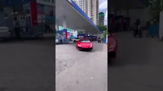 Lamborghini in the petrol pump 🔥🔥🔥 #shorts #lamborghini