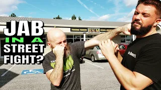 Can You Use the Jab in Self Defense? | Boxing vs. Streetfighting