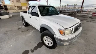 2001 TACOMA AUCTION CAR.. HOW BAD IS IT?!