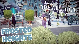 Decorating Frosted Heights ❄️ Anna's House | Disney Dreamlight Valley✨| Speed Build