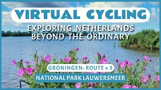 Virtual Cycling | Exploring Netherlands Beyond the Ordinary | Groningen Route # 3