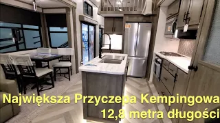 Największa Przyczepa Kempingowa - 12,8 metra długości