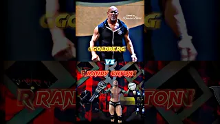 🥵Goldberg vs Randy Orton😈 #shorts #wwe #comparison #goldberg #randyorton