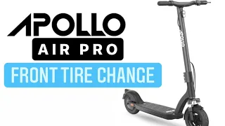 Front Tire Change Apollo Air Pro