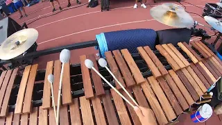 Blue Devils 2023 | "THE CUTOUTS" | Marimba Headcam - Joshua Koester