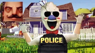 Hello Neighbor - My New Neighbor Ice Scream 3 Rod Police FULL HISTORY Gameplay Walkthrough