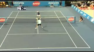 Leconte vs Wilander Classic Volley Rally: World Tennis Challenge 2013