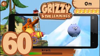 Grizzy and the Lemmings The cannon! Part 60 (Android/iOS)