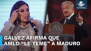 Xóchitl Gálvez crítica apoyo de AMLO a migrantes venezolanos repatriados