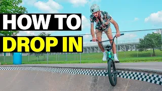 How to Drop In a BMX Bike | Beginners Guide