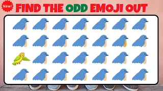HOW GOOD ARE YOUR EYES #60 | Find The Odd Emoji Out | Emoji Puzzle Quiz