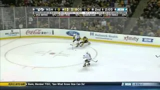 Nashville Predators vs Boston Bruins 02.01.2014