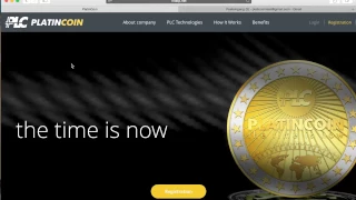 PLATINCOIN PLC Инструкция по регистрации на русском