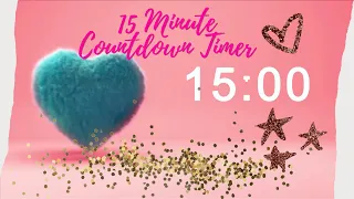 15 Minute Valentine Countdown Timer, #Countdown, #Valentine, #15Minute, #Timer