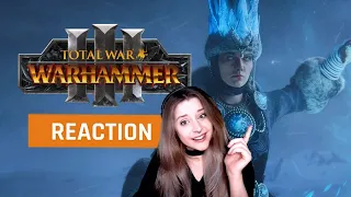 My reaction to the Total War: Warhammer 3 Official Cinematic Announcement Trailer | GAMEDAME REACTS