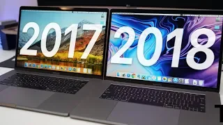 MacBook Pro Top Spec Benchmark Comparison - 2017 vs 2018