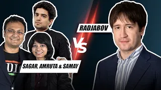 GM Radjabov vs Sagar Shah, Amruta and Samay Raina