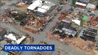 Tornadoes kill 5, including 4-month-old baby, in Oklahoma and Iowa