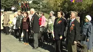 Знамя Победы передали в Абхазию