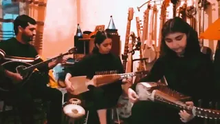 Tajik Girls playing rubab | Afghan folk instrumental music