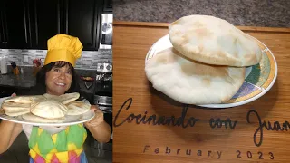 PAN PITA CON TODOS LOS TRUCOS CASERO Y FACIL DE HACER!!!!PITA BREAD EASY TO MAKE!!