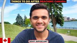 MOST IMPORTANT THINGS TO DO AFTER COMING TO CANADA AS AN INTERNATIONAL STUDENT| DONT DO THIS MISTAKE