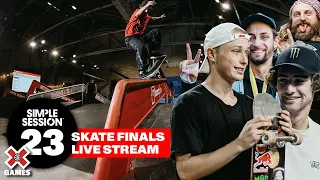 TRISTAN RENNIE, JAWS + More Headline SIMPLE SESSION 2023: Skate Finals | X Games