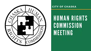 Chaska Human Rights Commission Meeting 8.26.21