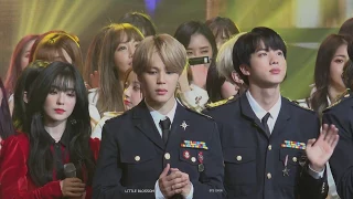 [방탄소년단 지민 직캠]171229 가요대축제 ending 사랑해 그리고 기억해(BTS JIMIN Fancam)