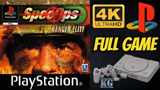 Spec Ops: Ranger Elite | PS1 | 4K60ᶠᵖˢ UHD🔴| Longplay Walkthrough Playthrough Full Movie Game