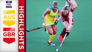 Australia v Great Britain | Week 5 | Women's FIH Pro League Highlights